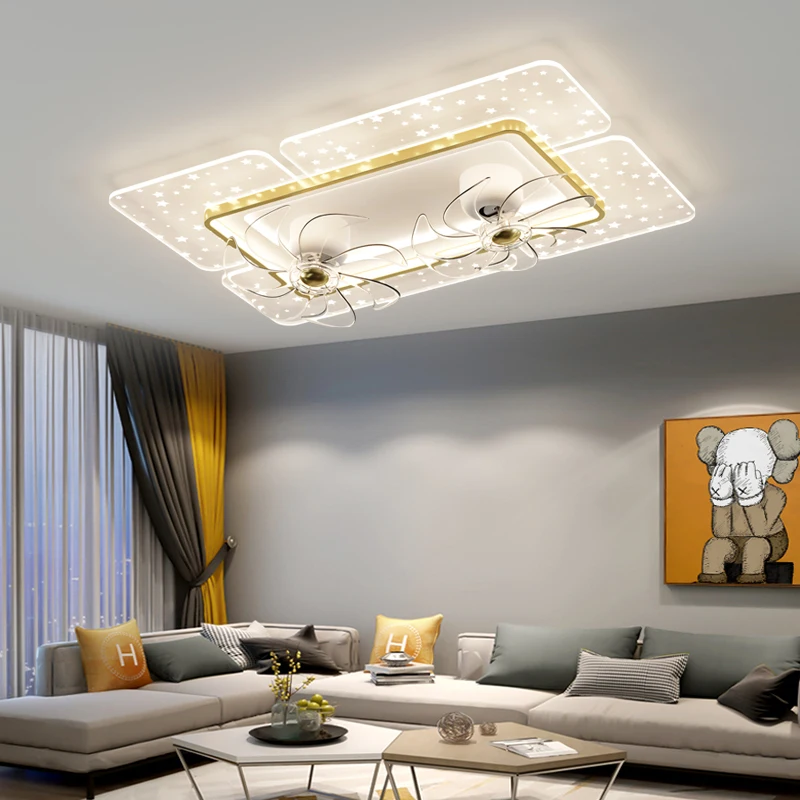 Acrylic LED Ceiling Fans with Lights for Living room Bedroom Ultra thin Modern LED Ceiling fan lamp for Dining table Bedroom
Acrylic LED Ceiling Fans with Lights for Living room Bedroom Ultra thin Modern LED Ceiling fan lamp for Dining table Bedroom
