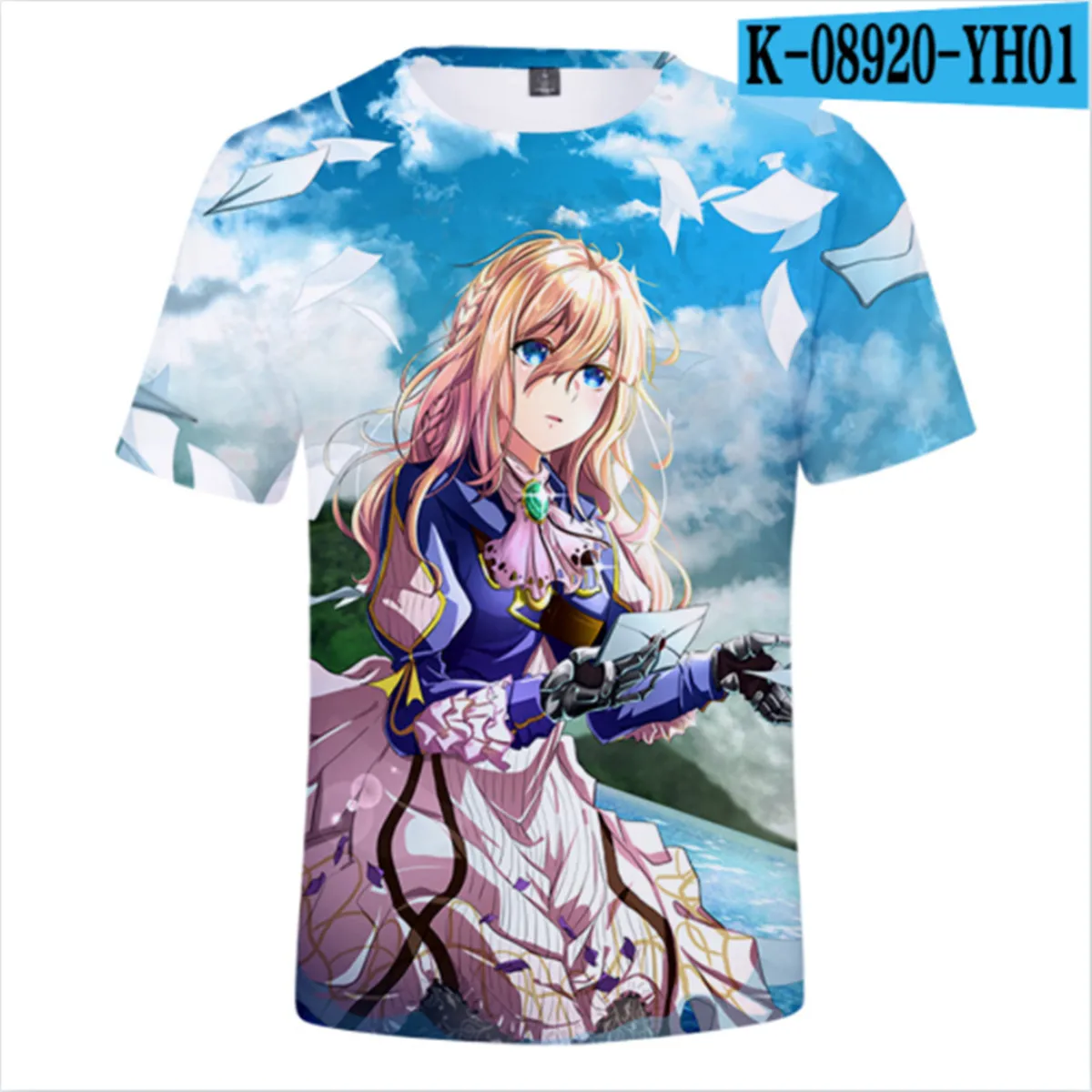 2021New Anime Violet Evergarden Theater Edition Movie 3D Print T-Shirt Men/Women Short Sleeve T Shirt Clothes Kids short sleeve
2021New Anime Violet Evergarden Theater Edition Movie 3D Print T-Shirt Men/Women Short Sleeve T Shirt Clothes Kids short sleeve