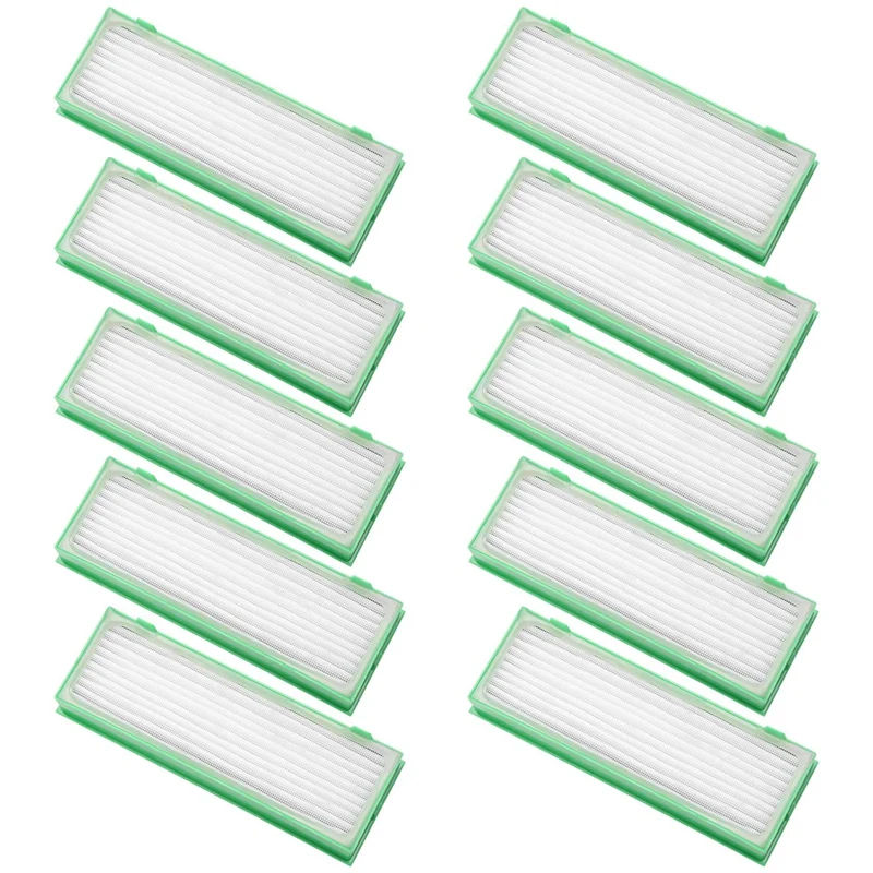 

10Pcs Replacement Dust Filters Hepa Filters For Vorwerk Kobold VR200 Vacuum Cleaner Accessories