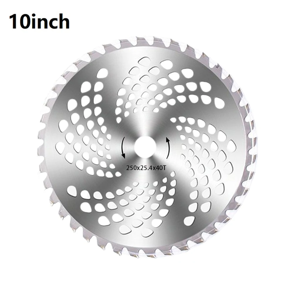 40Teeth Grass Trimmer Head Blade Manganese Steel Material Blade Wood Brush Cutter Disc For Lawn Mower Garden Bore 25.4mm
40Teeth Grass Trimmer Head Blade Manganese Steel Material Blade Wood Brush Cutter Disc For Lawn Mower Garden Bore 25.4mm