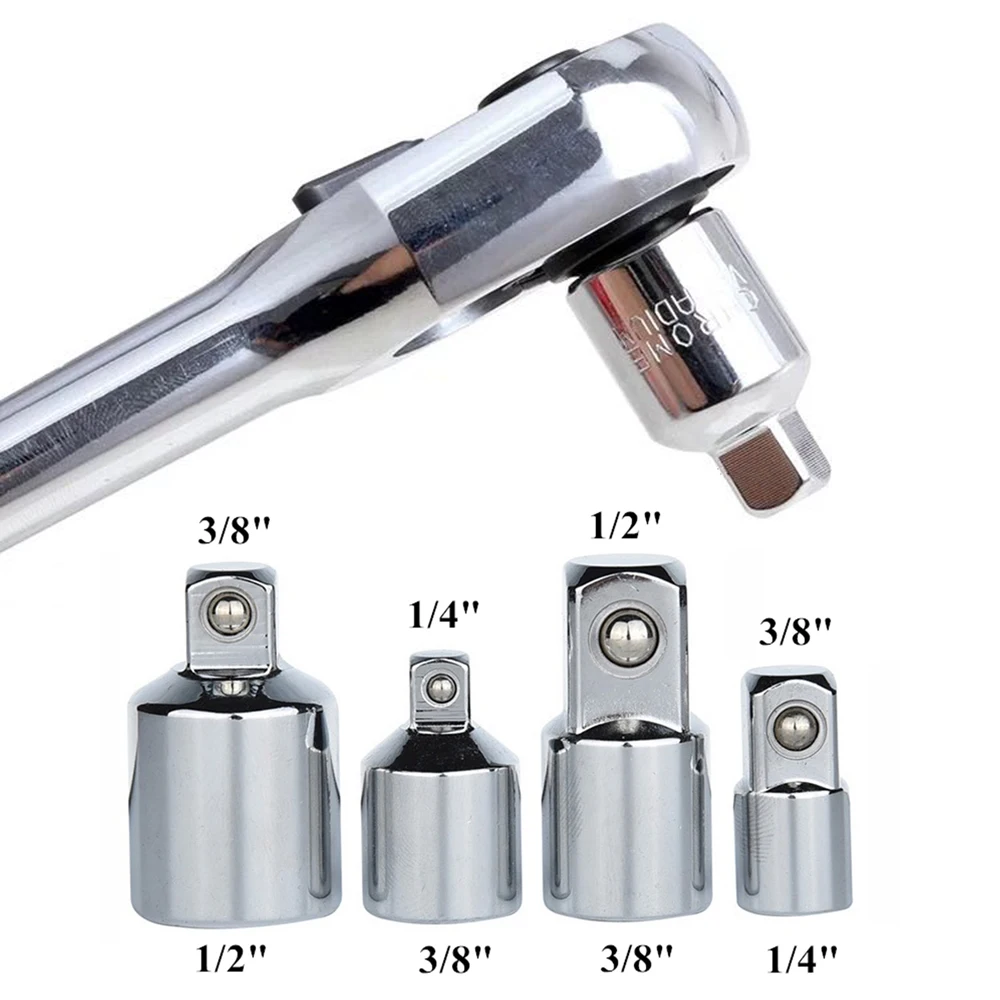 1/4" 3/8" 1/2" Ratchet Wrench Adapter Chrome Vanadium Steel Sleeve Adapter Drive Socket Converter Wrench-sleeve Joint Converter
1/4" 3/8" 1/2" Ratchet Wrench Adapter Chrome Vanadium Steel Sleeve Adapter Drive Socket Converter Wrench-sleeve Joint Converter