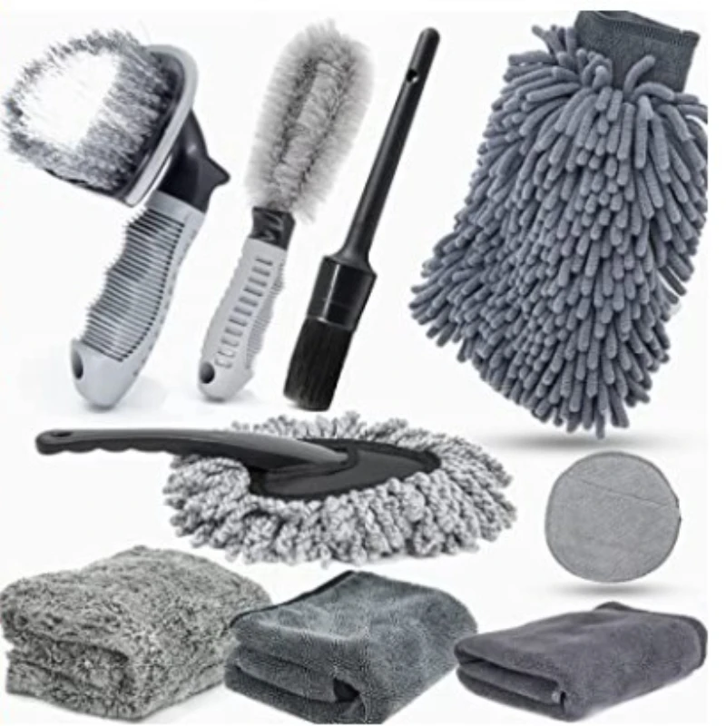 Car Wash Tool Brush Car Wash Brush 9-Piece Set Car Tire Brush Wheel Hub Brush Encrypted Car Wash Glov
Car Wash Tool Brush Car Wash Brush 9-Piece Set Car Tire Brush Wheel Hub Brush Encrypted Car Wash Glov