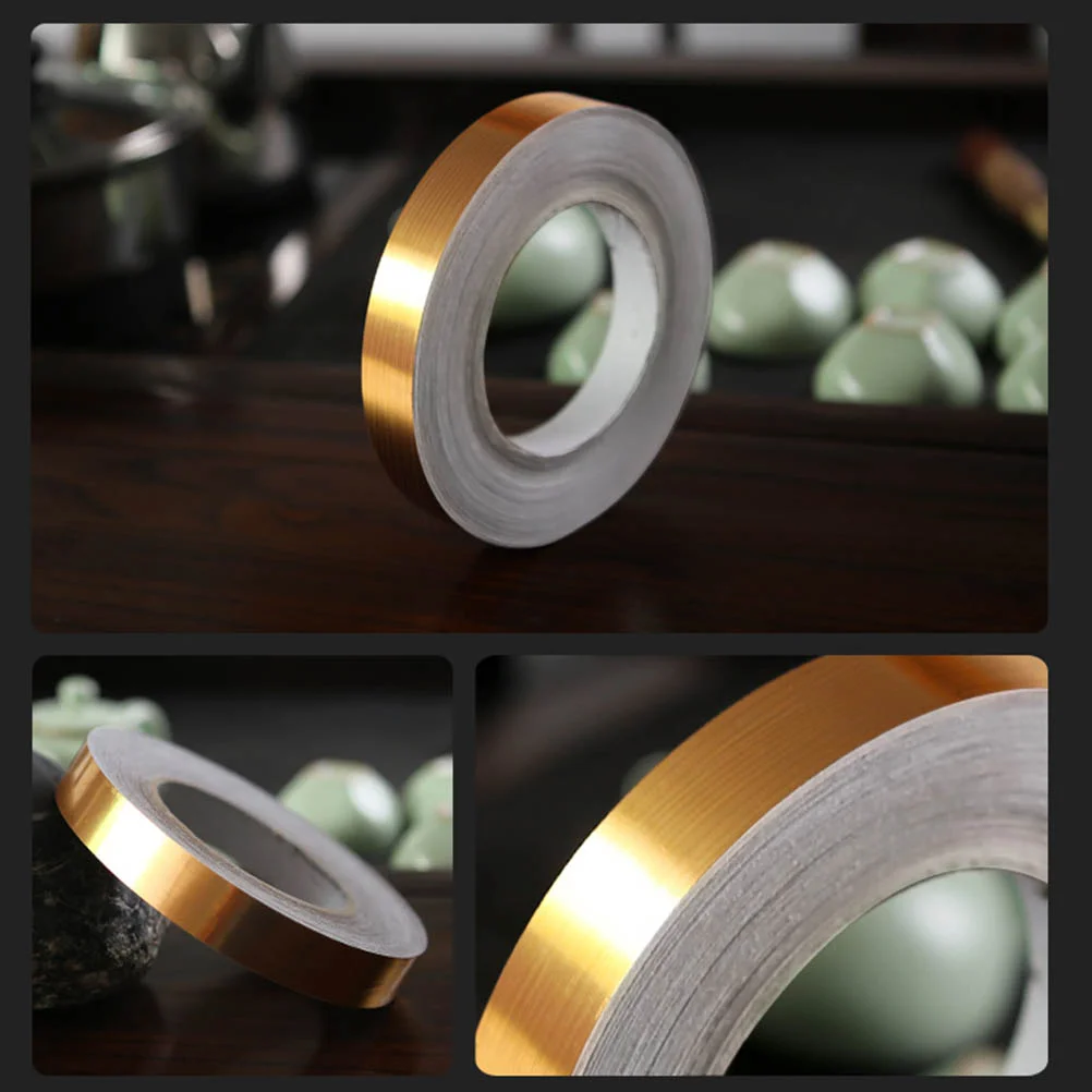 White Board Tape Tile Sticker Decorative Ground Metal Stickers Line Boards Metallic Gold Seal
White Board Tape Tile Sticker Decorative Ground Metal Stickers Line Boards Metallic Gold Seal