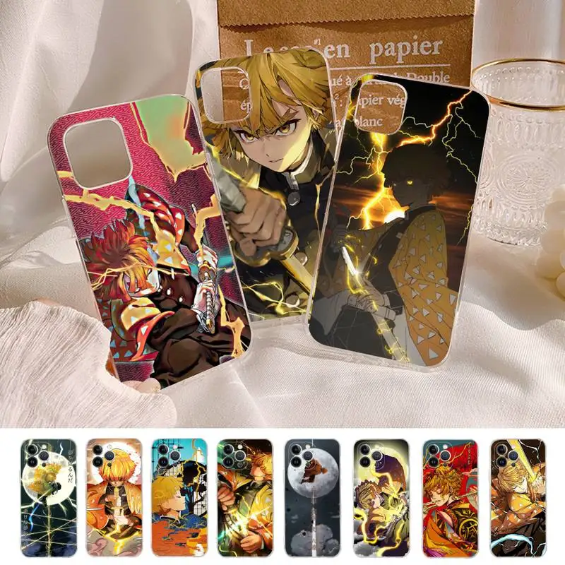 Demon Slayer Agatsuma Zenitsu Phone Case Silicone Soft for iphone 14 13 12 11 Pro Mini XS MAX 8 7 6 Plus X XS XR Cover
Demon Slayer Agatsuma Zenitsu Phone Case Silicone Soft for iphone 14 13 12 11 Pro Mini XS MAX 8 7 6 Plus X XS XR Cover