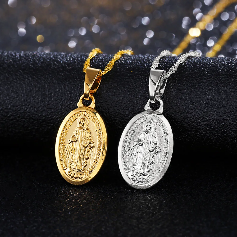 WANGAIYAO new fashion gold-plated 45cm water wave necklace Virgin Mary collarbone necklace female wedding anniversary jewelry
WANGAIYAO new fashion gold-plated 45cm water wave necklace Virgin Mary collarbone necklace female wedding anniversary jewelry