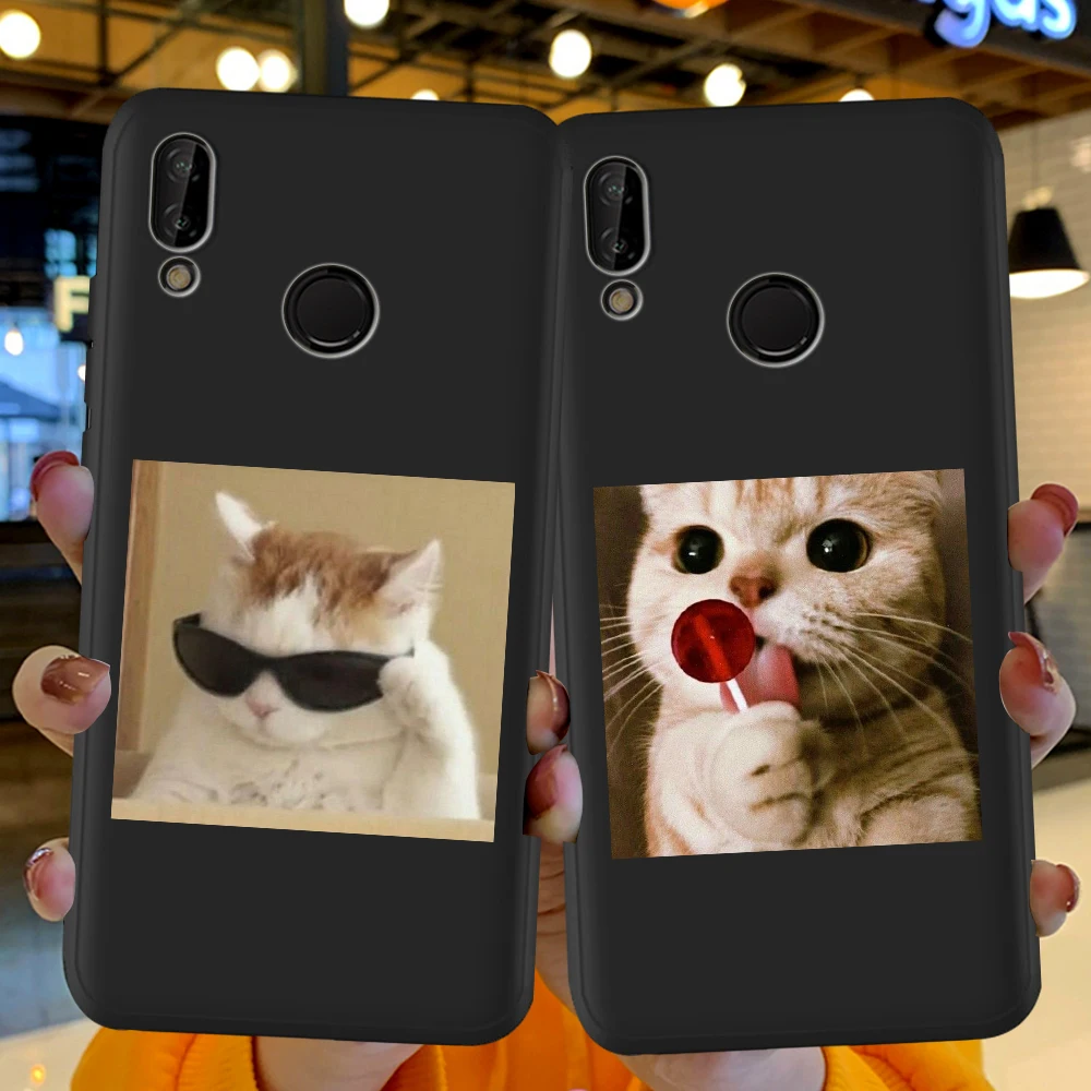 Cartoon Cute Funny Animal Cat Silicone Funda for Huawei P40 P30 P20 P10 P8 Lite 2017 Mate 30 20 10 Lite Pro Phone Case Cover
Cartoon Cute Funny Animal Cat Silicone Funda for Huawei P40 P30 P20 P10 P8 Lite 2017 Mate 30 20 10 Lite Pro Phone Case Cover