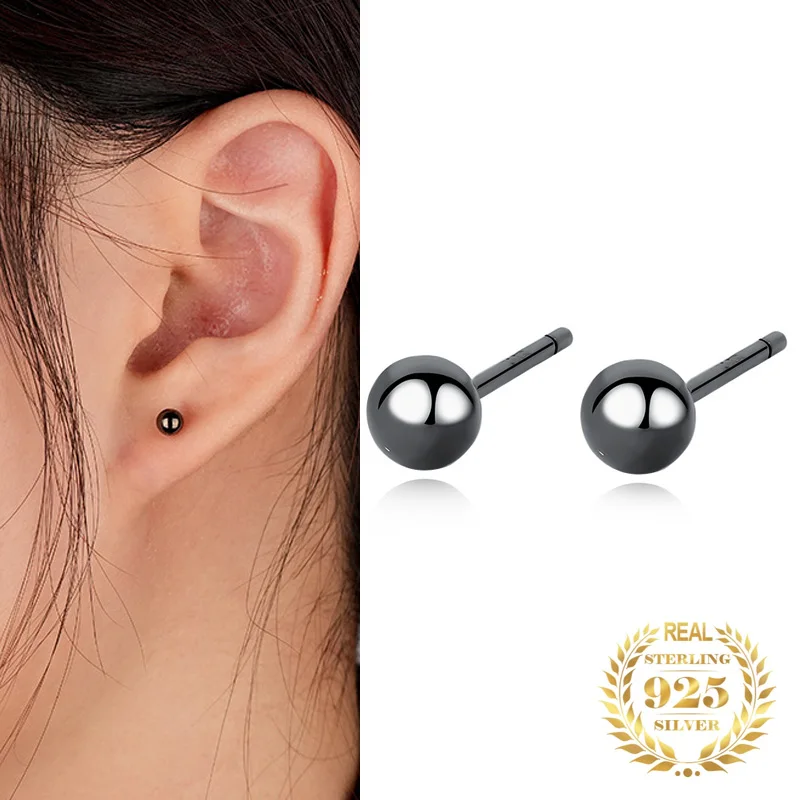 Ins 925 Sterling Silver Simple Black Gold Small Round Bead Peas Earrings for Women Earrings Trend 2023 Fashion Jewelry DIY
Ins 925 Sterling Silver Simple Black Gold Small Round Bead Peas Earrings for Women Earrings Trend 2023 Fashion Jewelry DIY