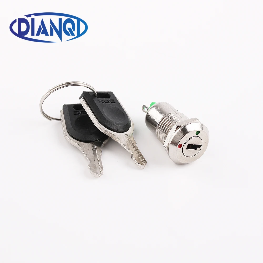 Free Shipping 1pc 12mm Metal Push Button Switch With 2pcs key for Car Machine device 1NO 2 positions pin terminal 2A
Free Shipping 1pc 12mm Metal Push Button Switch With 2pcs key for Car Machine device 1NO 2 positions pin terminal 2A