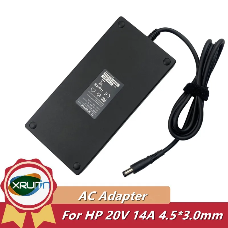 Replacement TPN-CA26 20V 14A 280W TPN-LA27 M94073-001 M94073-002 M95376-001 AC Adapter Charger For HP OMEN Laptop Power Supply
Replacement TPN-CA26 20V 14A 280W TPN-LA27 M94073-001 M94073-002 M95376-001 AC Adapter Charger For HP OMEN Laptop Power Supply