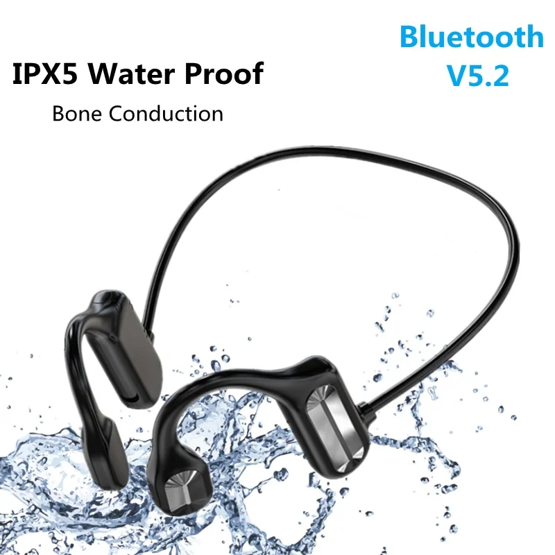 2023 NEW Bone Conduction Headphones Wireless Sports Earphone Bluetooth-Compatible Headset Hands-free With Microphone For Running
2023 NEW Bone Conduction Headphones Wireless Sports Earphone Bluetooth-Compatible Headset Hands-free With Microphone For Running