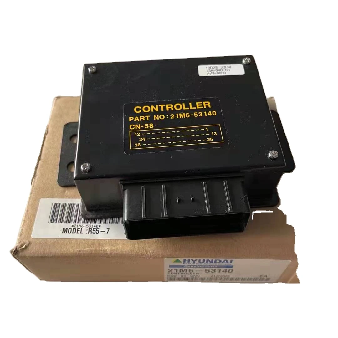 DIGEER Excavator Mcu Spare Parts 21M6-53140 for Hyundai R55-7 R555MVP R55-7S R60-7 Crawler Excavator New Product
DIGEER Excavator Mcu Spare Parts 21M6-53140 for Hyundai R55-7 R555MVP R55-7S R60-7 Crawler Excavator New Product