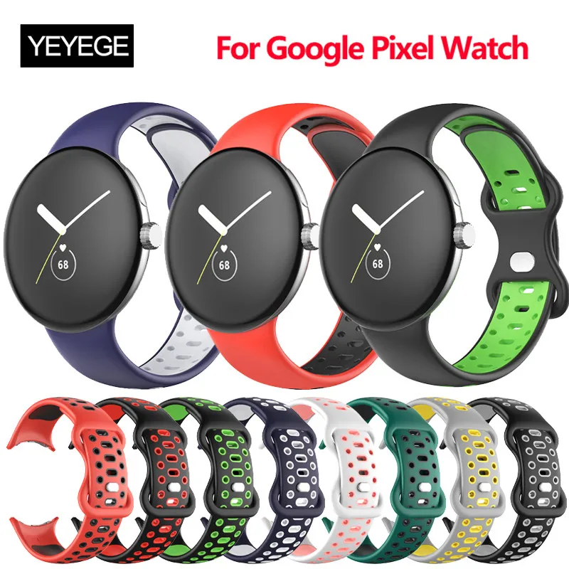 Ремешок силиконовый для Google Pixel Watch, спортивный дышащий сменный Браслет для Google Pixel
Ремешок силиконовый для Google Pixel Watch, спортивный дышащий сменный Браслет для Google Pixel