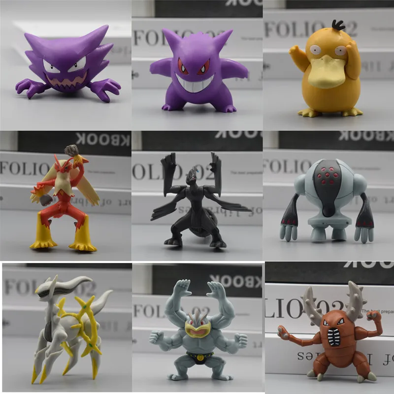 Экшн-фигурка из Аниме Pokemon Pinsir Arceus Zekrom Machamp, игрушки из ПВХ для детей 6-8 см
Экшн-фигурка из Аниме Pokemon Pinsir Arceus Zekrom Machamp, игрушки из ПВХ для детей 6-8 см