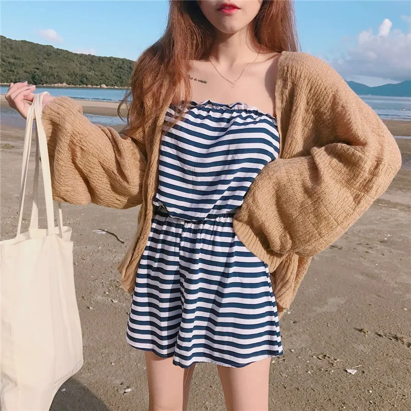 2023 Summer Knitting Solid Long Sleeve Sweet Khaki Cover-Ups Casual Thin Cardigan Women Loose Shirts Outwear Kinter Sunscreen
2023 Summer Knitting Solid Long Sleeve Sweet Khaki Cover-Ups Casual Thin Cardigan Women Loose Shirts Outwear Kinter Sunscreen