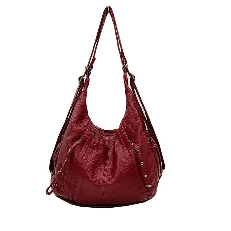 2023 European And American Retro Women's Bag Pu Washable Leather Women's Backpack Leisure Commuting Large Capacity Shoulder Bag
2023 European And American Retro Women's Bag Pu Washable Leather Women's Backpack Leisure Commuting Large Capacity Shoulder Bag
