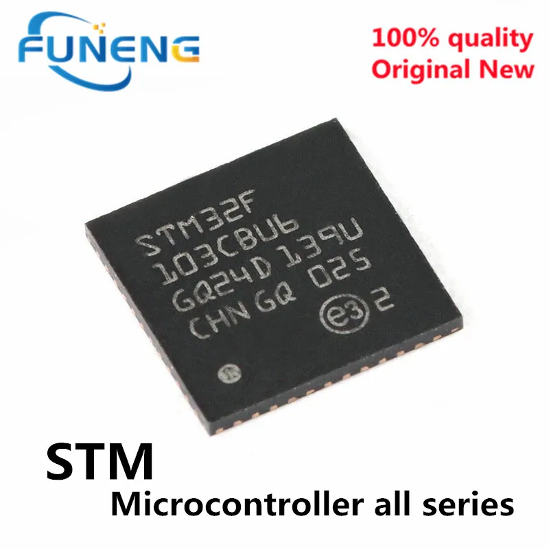5PCS STM32F103CBU6TR STM32F103CBU6 STM32F103 STM32F103T8U6 STM32F103TBU6 QFN-48 100% New original IC
5PCS STM32F103CBU6TR STM32F103CBU6 STM32F103 STM32F103T8U6 STM32F103TBU6 QFN-48 100% New original IC
