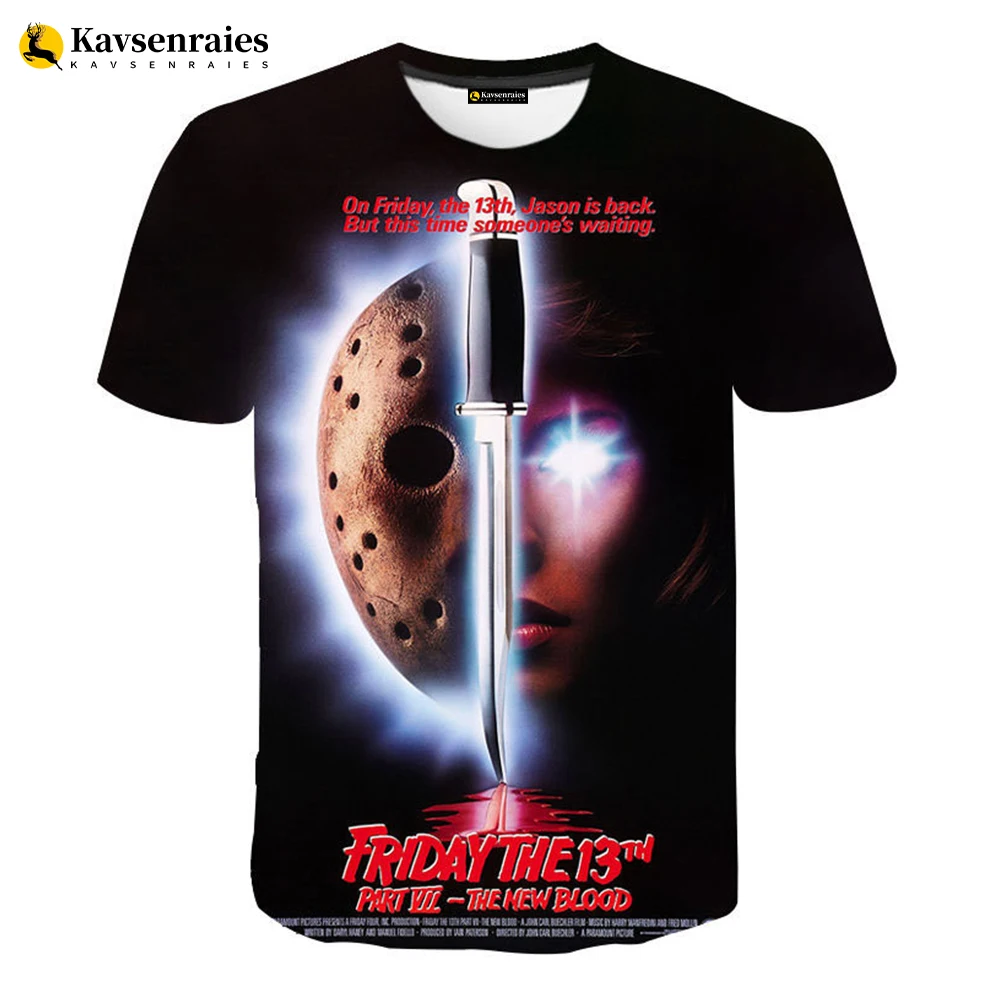 Футболка На Хэллоуин, Пятница 13-го числа, 3D футболка для мужчин и женщин, модная повседневная Летняя Футболка Джейсон вурхисс, ужас, уличная ...
Футболка На Хэллоуин, Пятница 13-го числа, 3D футболка для мужчин и женщин, модная повседневная Летняя Футболка Джейсон вурхисс, ужас, уличная ...