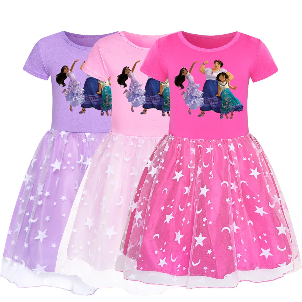 New Movie Encanto Mirabel Girls Princess Cosplay Dress Fashion Children's Baby Girl Toddler Short Sleeve Cute Party Dresses
New Movie Encanto Mirabel Girls Princess Cosplay Dress Fashion Children's Baby Girl Toddler Short Sleeve Cute Party Dresses