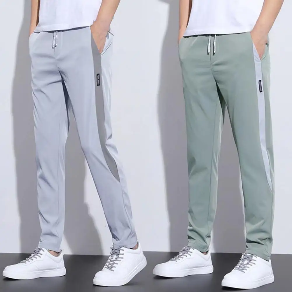 Popular Pencil Pants Male Men Trousers Drawstring All Match Stretchy Draping Sweatpants
Popular Pencil Pants Male Men Trousers Drawstring All Match Stretchy Draping Sweatpants