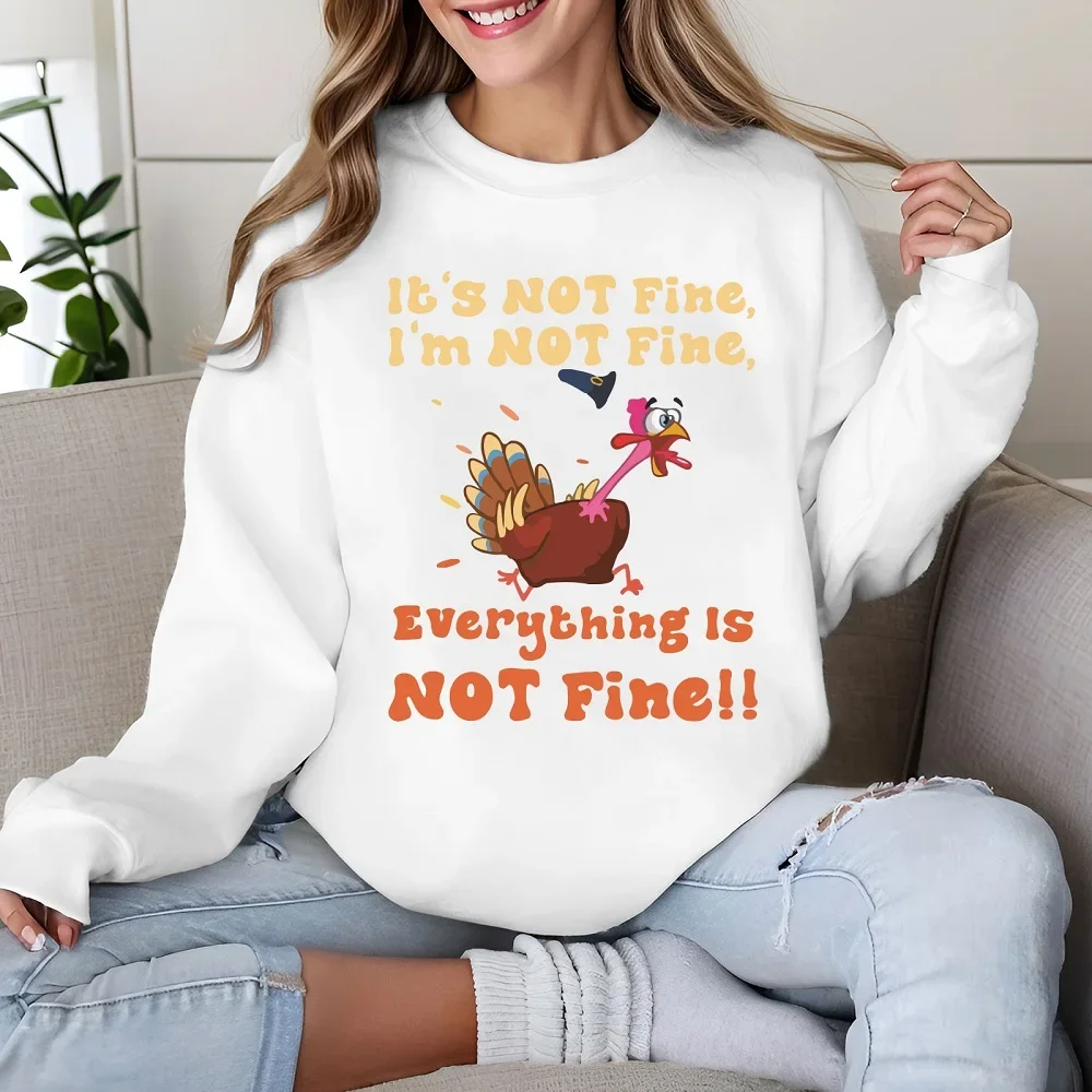 Casual Sweatshirt Hoodie Round Neck Fashion Pullovers Letter Printing Multi Color Tops Thick Autumn Winter New Streetwear Women
Casual Sweatshirt Hoodie Round Neck Fashion Pullovers Letter Printing Multi Color Tops Thick Autumn Winter New Streetwear Women