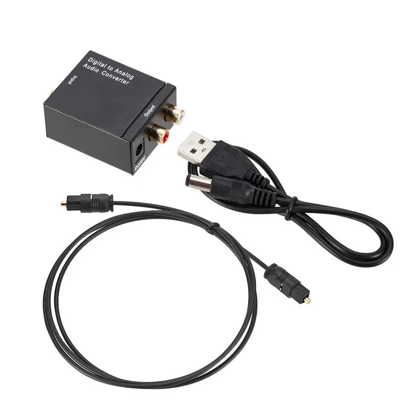 Coaxial/digital Fiber To Analog Audio Converter Decoder Digital Audio Converter 1080P Resolution for Audio Line
Coaxial/digital Fiber To Analog Audio Converter Decoder Digital Audio Converter 1080P Resolution for Audio Line