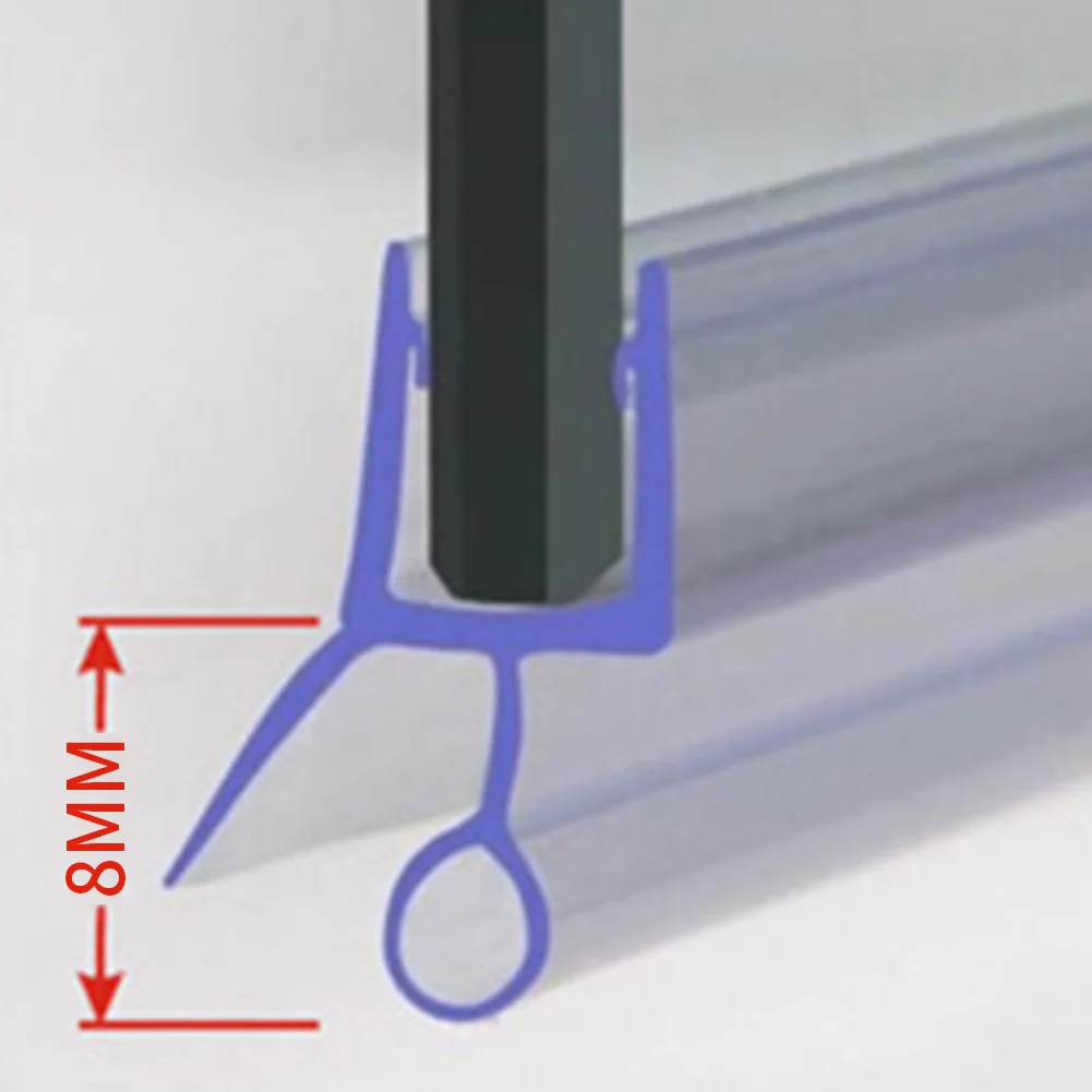 2pcs 50cm Shower Screen Seal Strip 6/8/10/12mm Water Deflector PVC Frameless Glass Door Seal Gap Waterproof Weatherstrip
2pcs 50cm Shower Screen Seal Strip 6/8/10/12mm Water Deflector PVC Frameless Glass Door Seal Gap Waterproof Weatherstrip