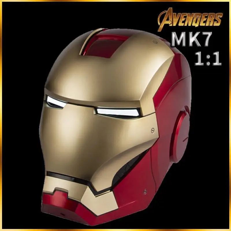 Iron Man Helmet Mk5/MK7 Avengers Cosplay 1:1 Multi-piece Mechanical Voice Control Wearable Mask Eyes Model Toy Christmas Gifts 
Iron Man Helmet Mk5/MK7 Avengers Cosplay 1:1 Multi-piece Mechanical Voice Control Wearable Mask Eyes Model Toy Christmas Gifts