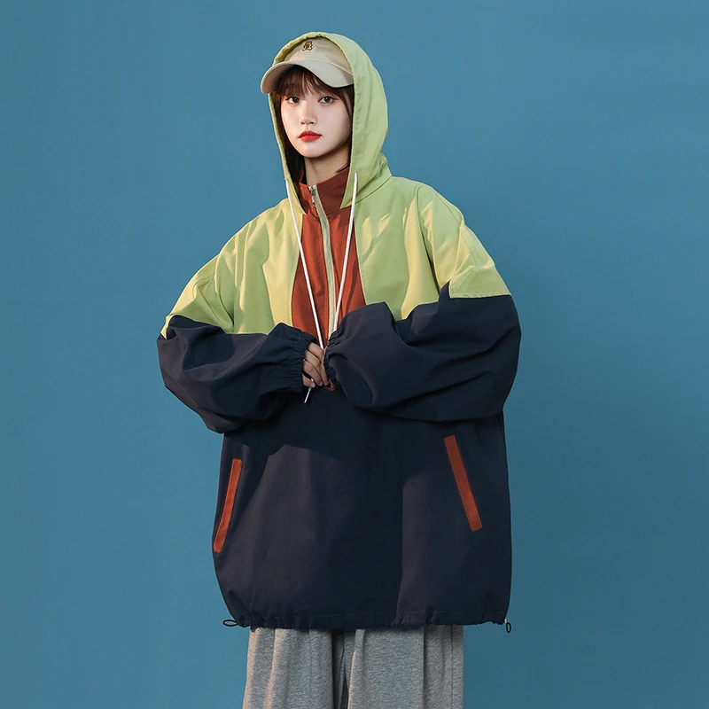2022 New Hooded Half Zipper Jackets Women's Clothing Oversized Street Chic Tooling assault Sweatshirts Girls Hoodies Tops fp225
2022 New Hooded Half Zipper Jackets Women's Clothing Oversized Street Chic Tooling assault Sweatshirts Girls Hoodies Tops fp225