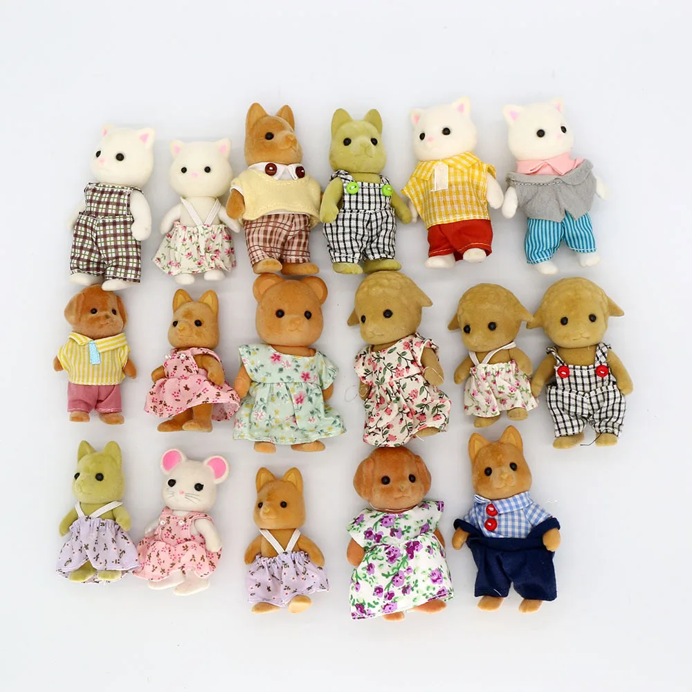 10pcs/lot Cartoon cute plush animals 6.5-8.5cm forest family bear bunny sheep boys girls toy car inner decoration
10pcs/lot Cartoon cute plush animals 6.5-8.5cm forest family bear bunny sheep boys girls toy car inner decoration