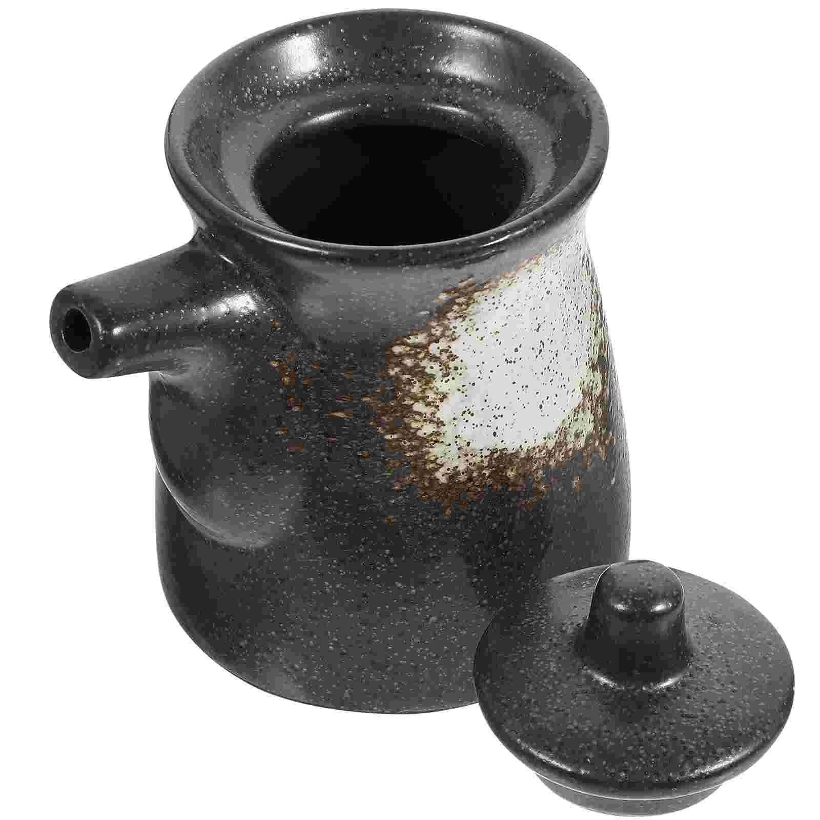 Dispenser Vinegar Bottle Oil Sauce Condiment Ceramic Seasoning Container Jar Storage Soy Liquid Cruet Ponzu Holder Japanese
Dispenser Vinegar Bottle Oil Sauce Condiment Ceramic Seasoning Container Jar Storage Soy Liquid Cruet Ponzu Holder Japanese