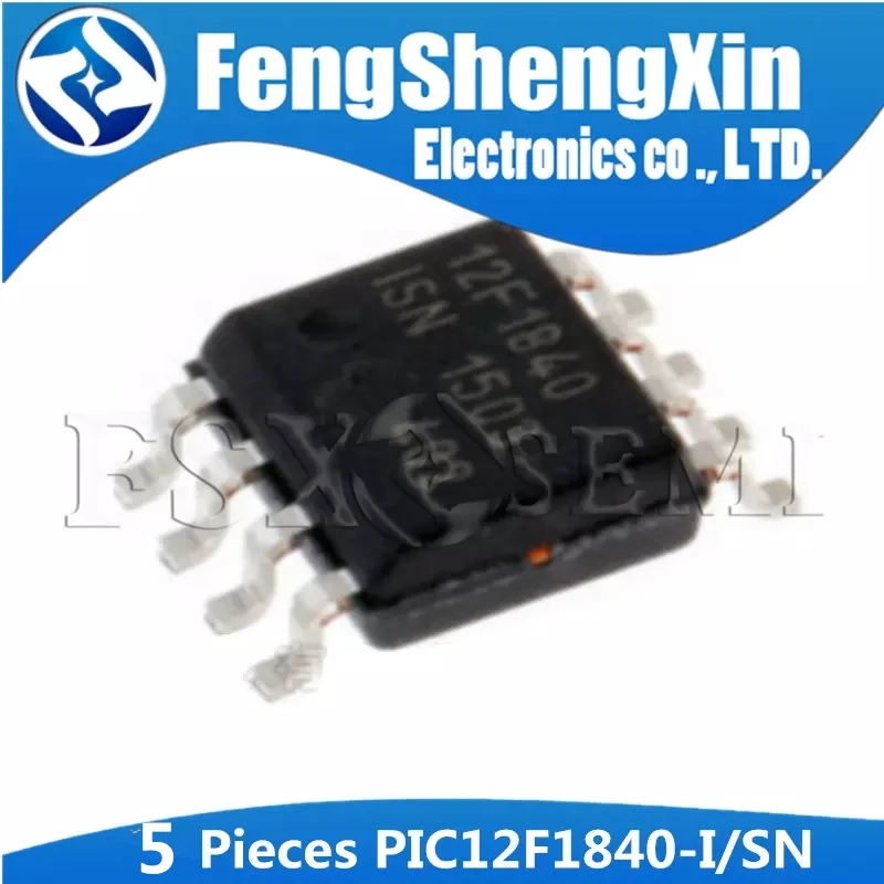 5pcs/lot PIC12F1840 PIC12F1840-I/SN 12F1840 12F1840ISN SOP-8 processor and controller IC
5pcs/lot PIC12F1840 PIC12F1840-I/SN 12F1840 12F1840ISN SOP-8 processor and controller IC