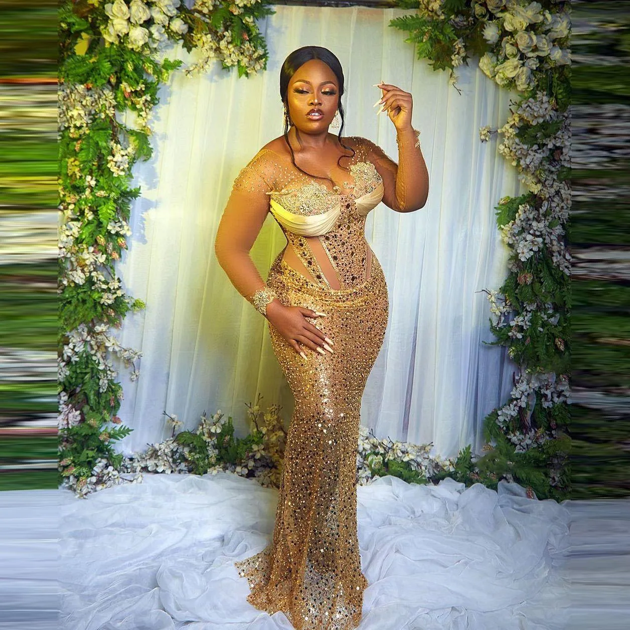 vestidos formales Chic Gold Evening Dresses Sheath Transparent Full Length abiye Sequin Prom Dress Beads robe de soiree
vestidos formales Chic Gold Evening Dresses Sheath Transparent Full Length abiye Sequin Prom Dress Beads robe de soiree