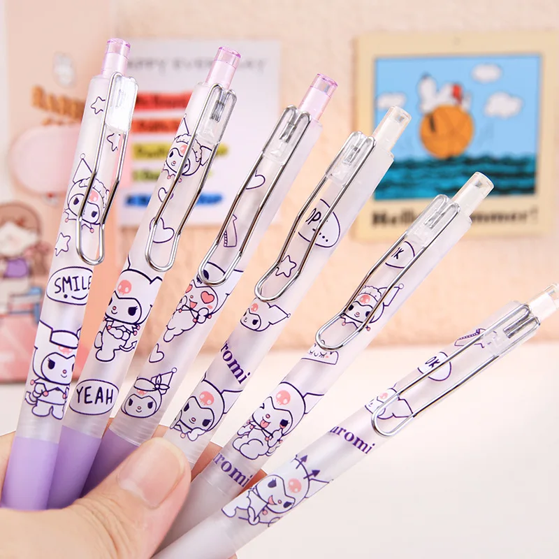 Anime Cartoon Kuromi Metal Gel Pen for Junior High School Students and High School Students Purple High-value Ins Brush Pen
Anime Cartoon Kuromi Metal Gel Pen for Junior High School Students and High School Students Purple High-value Ins Brush Pen