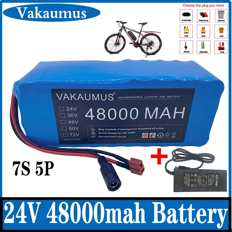 Литий-ионный аккумулятор 24 в 48 Ач 7S 5P 18650, 29,4 в, 48000 мАч, для электровелосипеда, мопеда/электричества/литий-ионного аккумулятора + зарядное уст...
Литий-ионный аккумулятор 24 в 48 Ач 7S 5P 18650, 29,4 в, 48000 мАч, для электровелосипеда, мопеда/электричества/литий-ионного аккумулятора + зарядное уст...