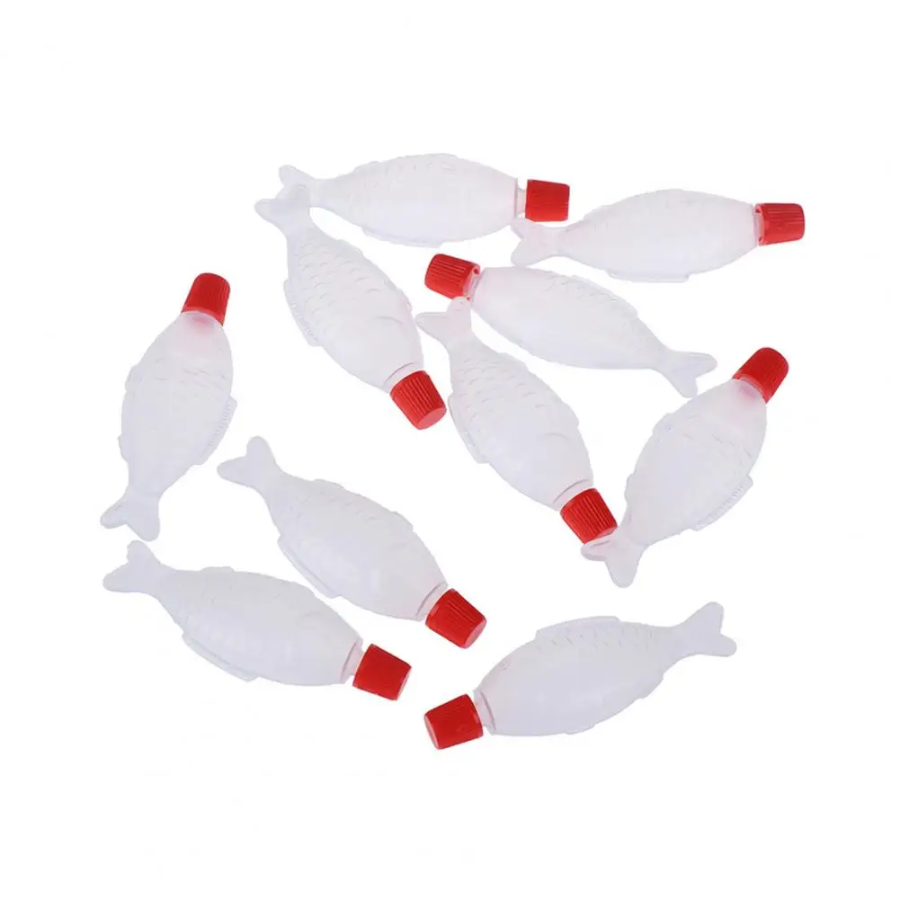 10Pcs/Set Creative Fish Shape Squeeze Bottle Cute Compact Plastic Condiment Bottle for Home Squeeze Bottles
10Pcs/Set Creative Fish Shape Squeeze Bottle Cute Compact Plastic Condiment Bottle for Home Squeeze Bottles