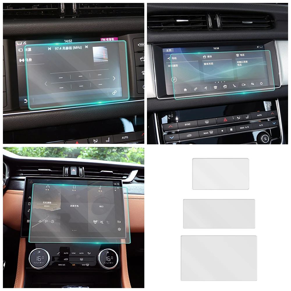 Для Jaguar XF 2008-2021 Автомобильный мультимедийный видео GPS навигатор ЖК-экран Защитная пленка из закаленного стекла аксессуары против царапин 
Для Jaguar XF 2008-2021 Автомобильный мультимедийный видео GPS навигатор ЖК-экран Защитная пленка из закаленного стекла аксессуары против царапин