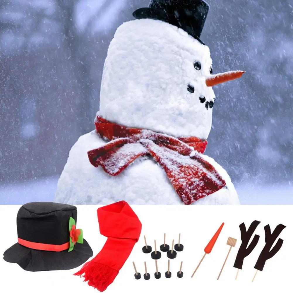 1 Set Exquisite Snowman Accessories Dress-up Set Adorable Snowman DIY Kit Kids Toy Gift Snowman Making Kit
1 Set Exquisite Snowman Accessories Dress-up Set Adorable Snowman DIY Kit Kids Toy Gift Snowman Making Kit