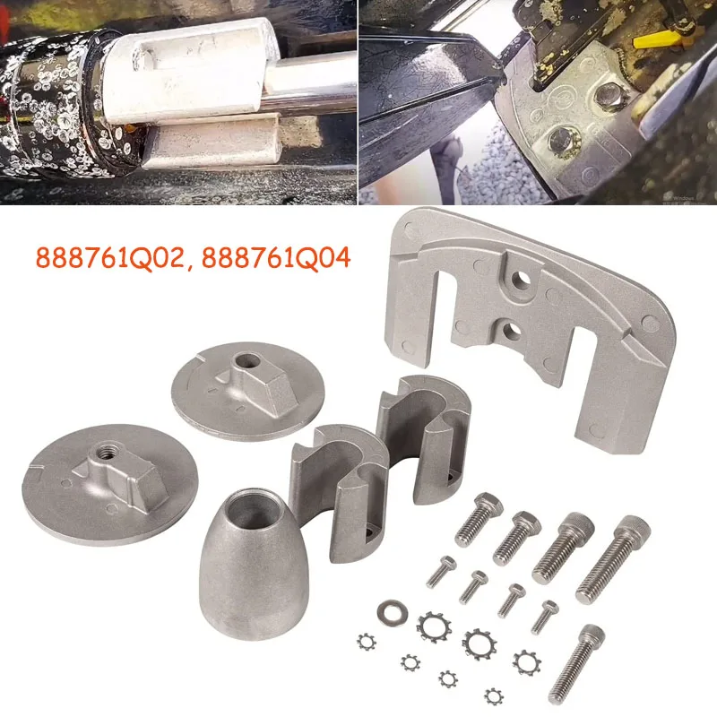 NONY Marine Accessories CMBRAVO3KITA Aluminum Anode Kit for Mercury Bravo 3 (2004 to Present) Replace Boat 888761Q02, 888761Q04
NONY Marine Accessories CMBRAVO3KITA Aluminum Anode Kit for Mercury Bravo 3 (2004 to Present) Replace Boat 888761Q02, 888761Q04