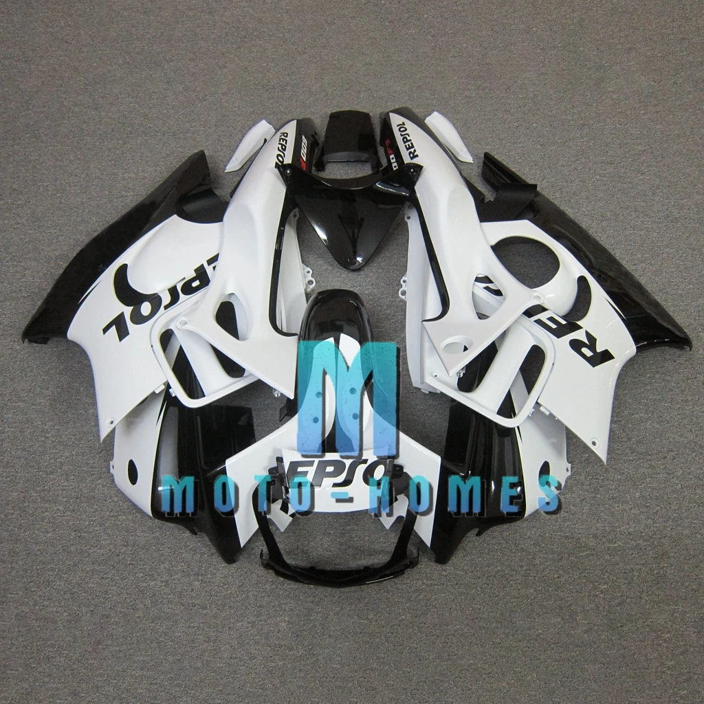 Настраиваемый обтекатель для кузова Honda CBR600 CBR 600 97 98 1997 1998 F3 черный и белый репсол