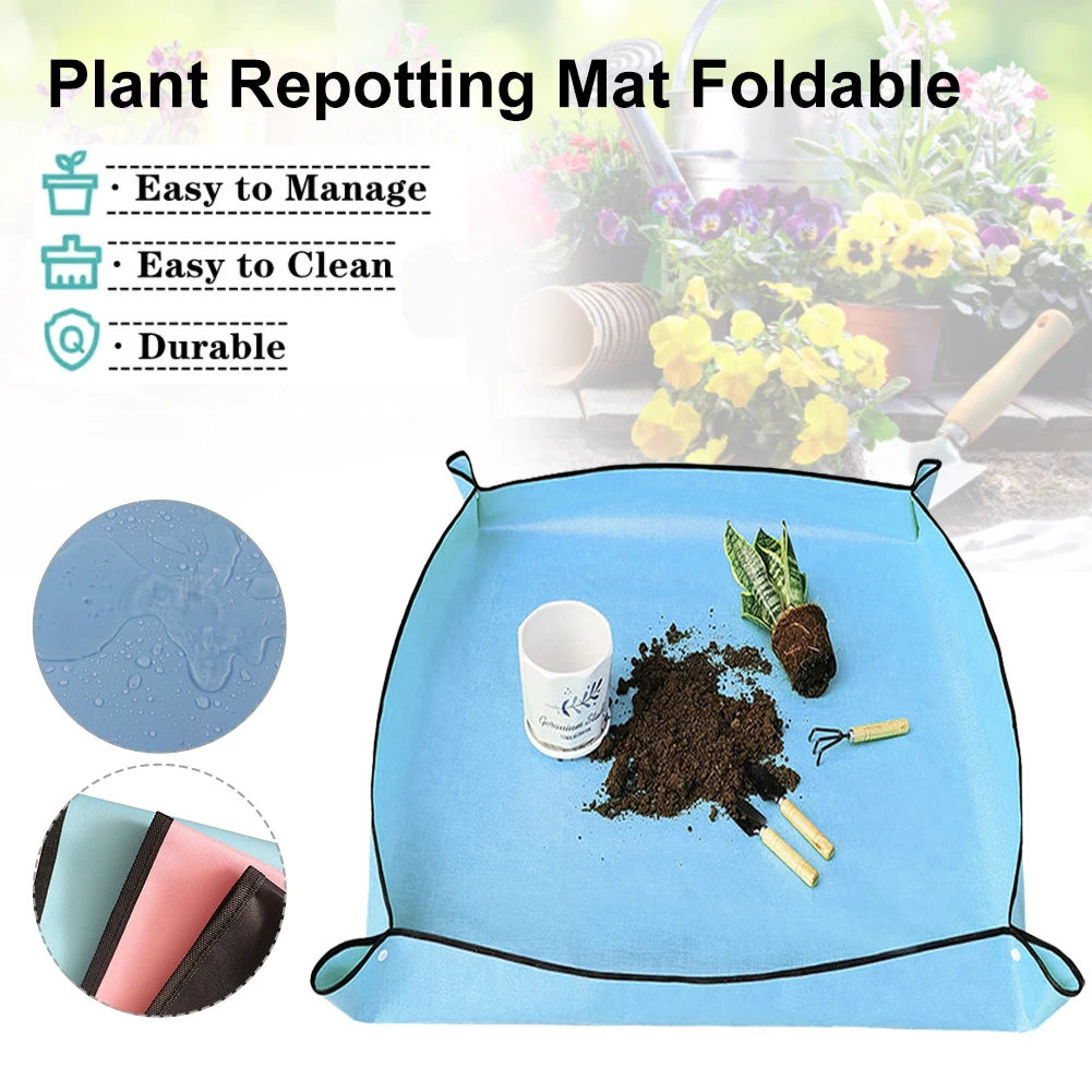 Plant Repotting Mat Foldable Waterproof Gardening Thickened Reusable Transplanting Pad For Succulent Flowers Plants Supplies
Plant Repotting Mat Foldable Waterproof Gardening Thickened Reusable Transplanting Pad For Succulent Flowers Plants Supplies