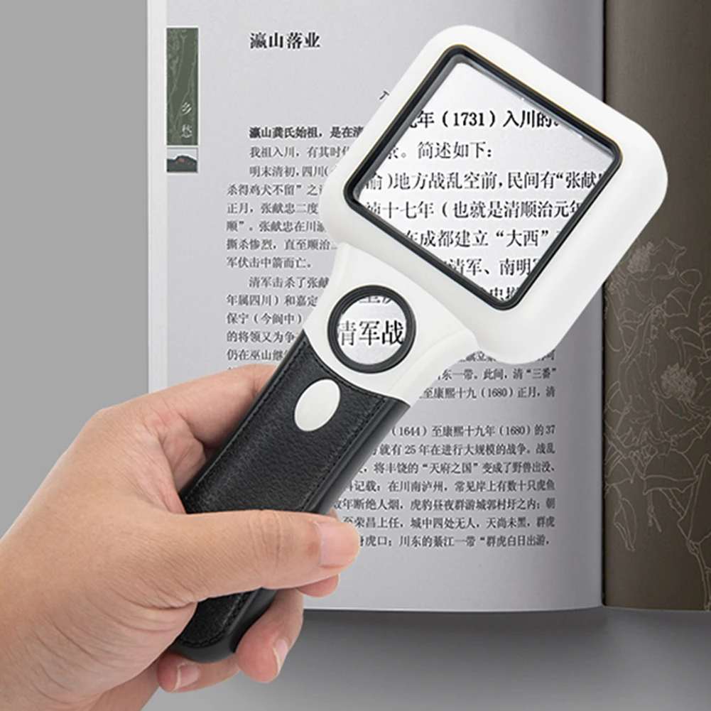 5x 45x 3 LED Handheld Reading Magnifying Glass Lens Jewelry Watch Loupe Magnifier UV Lamp Reading for Seniors, Repair, coins
5x 45x 3 LED Handheld Reading Magnifying Glass Lens Jewelry Watch Loupe Magnifier UV Lamp Reading for Seniors, Repair, coins