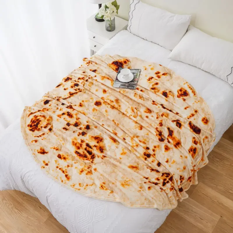 HMTX 1pc Simulation Flannel Flatbread Pizza Shape Blanket, Egg Donut Shape Blanket, Air Conditioning Blanket
HMTX 1pc Simulation Flannel Flatbread Pizza Shape Blanket, Egg Donut Shape Blanket, Air Conditioning Blanket