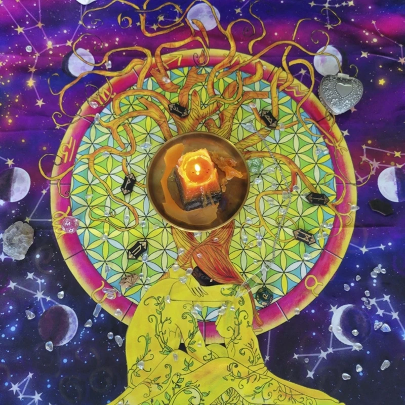 Divination Velvet Altar Tarot Patch Table Covers Magician Daily Board Game Pad
Divination Velvet Altar Tarot Patch Table Covers Magician Daily Board Game Pad