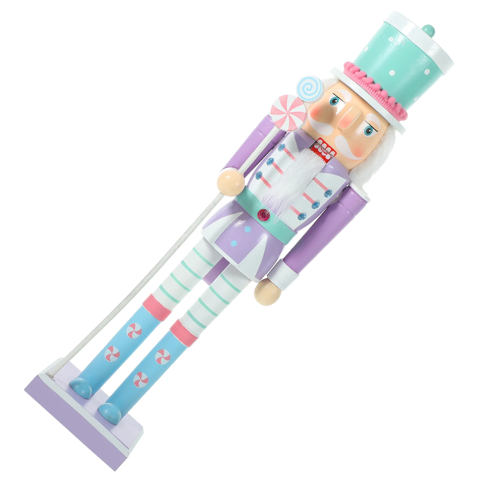 Christmas Nutcracker Figurine Table Decoration Xmas Nutcracker Puppet Nutcracker Solider Model Wood Ornament 38x8.5x7.5cm
Christmas Nutcracker Figurine Table Decoration Xmas Nutcracker Puppet Nutcracker Solider Model Wood Ornament 38x8.5x7.5cm