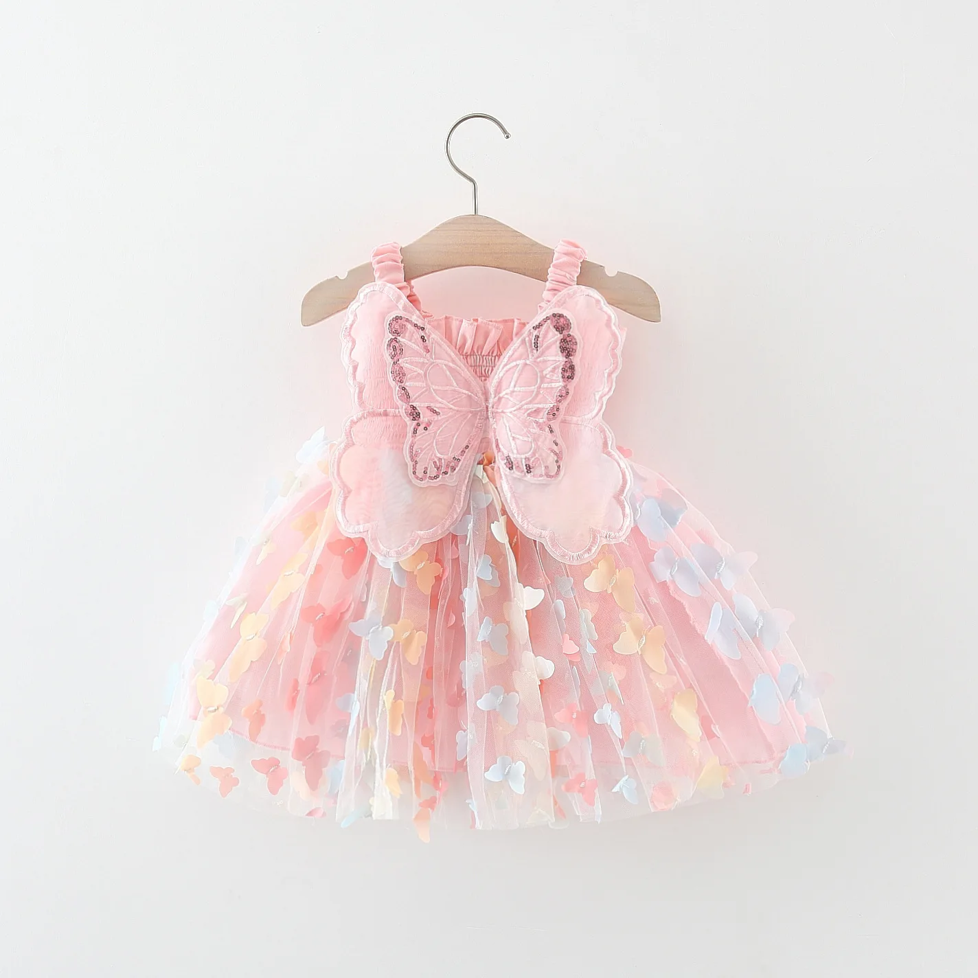 2023 Baby Girls Birthday Party Evening Dresses Summer Butterfly Wings Children Clothes Sweet Colorful Toddler Kids Costume
2023 Baby Girls Birthday Party Evening Dresses Summer Butterfly Wings Children Clothes Sweet Colorful Toddler Kids Costume