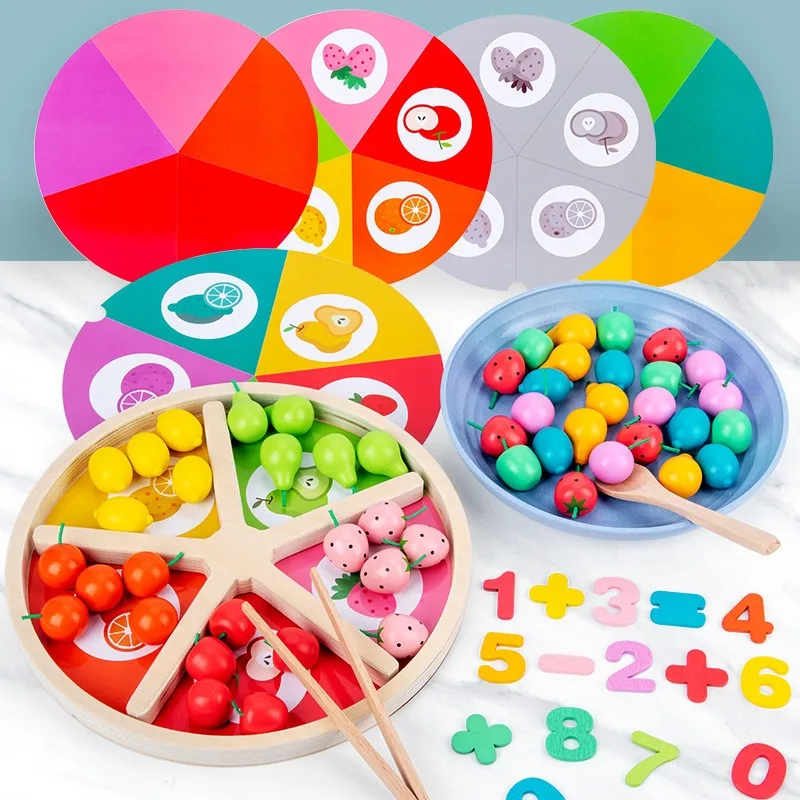 Wooden Play House Toys Simulation Fruit Sorting Tray Game Early Education Color Cognitive Math Enlightenment Teaching Aid Gifts
Wooden Play House Toys Simulation Fruit Sorting Tray Game Early Education Color Cognitive Math Enlightenment Teaching Aid Gifts