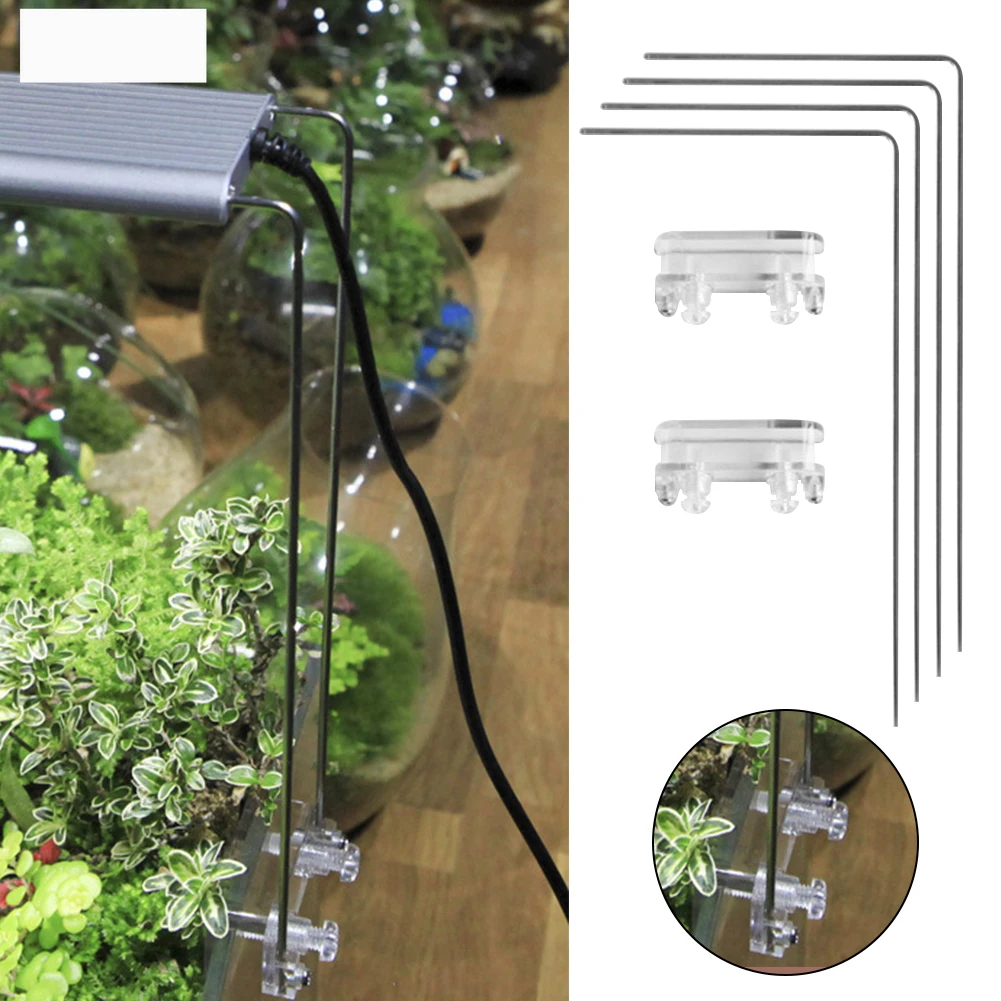 Lighting Holder Stainless Steel Screwdriver Fish Tank Aquarium Light Stand Kit With Base Adjustable Length Screw Mount Durable
Lighting Holder Stainless Steel Screwdriver Fish Tank Aquarium Light Stand Kit With Base Adjustable Length Screw Mount Durable