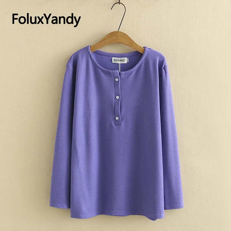 2022 Spring Autumn Women Long Sleeve T-shirts Plus Size Tops O Neck Casual Tops Tees Pullovers KKFY5872
2022 Spring Autumn Women Long Sleeve T-shirts Plus Size Tops O Neck Casual Tops Tees Pullovers KKFY5872
