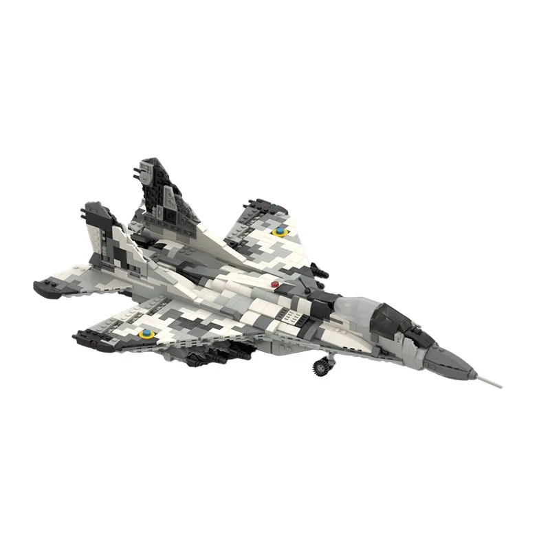 Современное оружие, Военная серия, русский призрачный истребитель MiG-29 MOC, строительные блоки, модели игрушек для детей, рождественские пода...
Современное оружие, Военная серия, русский призрачный истребитель MiG-29 MOC, строительные блоки, модели игрушек для детей, рождественские пода...