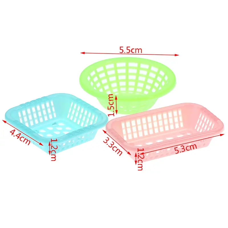 5pcs/set 1:12 Dollhouse Miniature Storage Basket Vegetable Basket Kitchen Toys New Doll House Accessories
5pcs/set 1:12 Dollhouse Miniature Storage Basket Vegetable Basket Kitchen Toys New Doll House Accessories